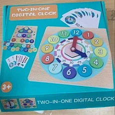Two in One Digital Clock Board